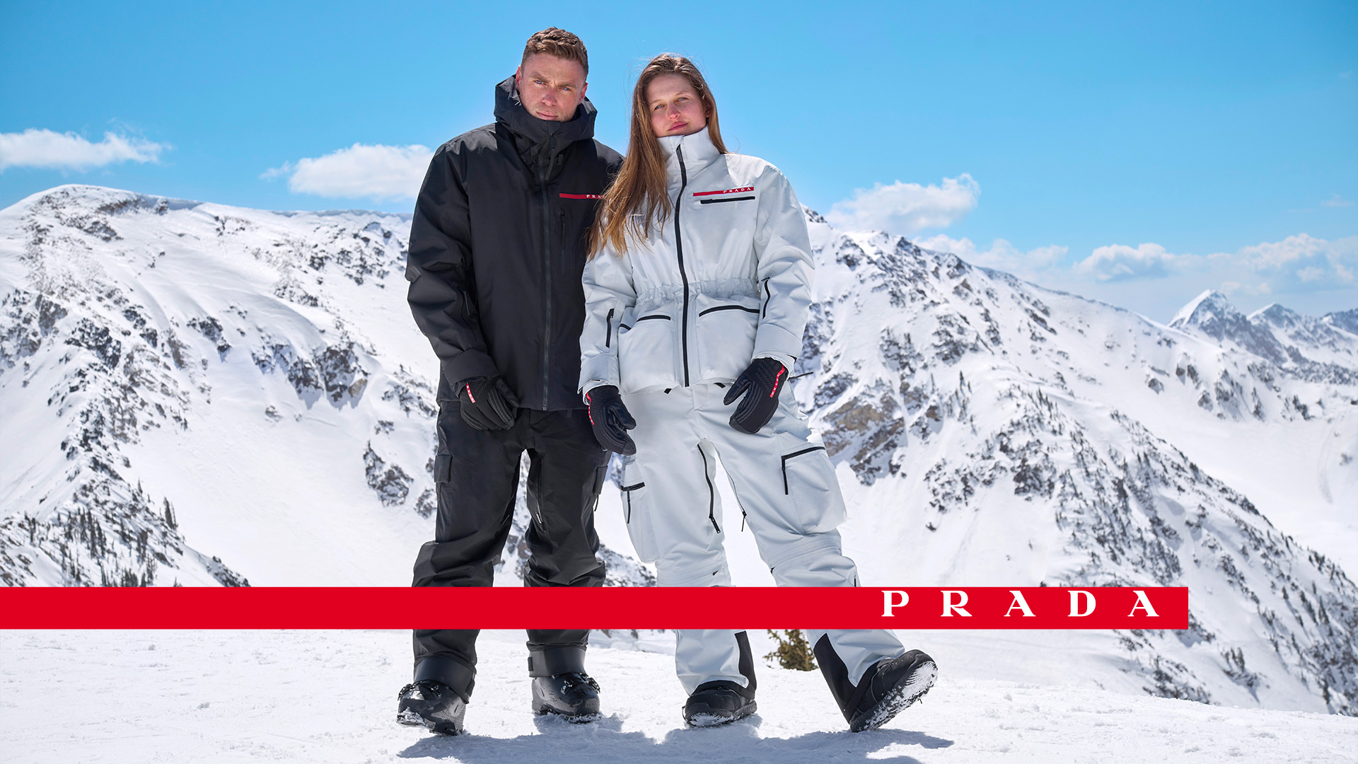Prada - The #PradaLineaRossaSki collection is made for and